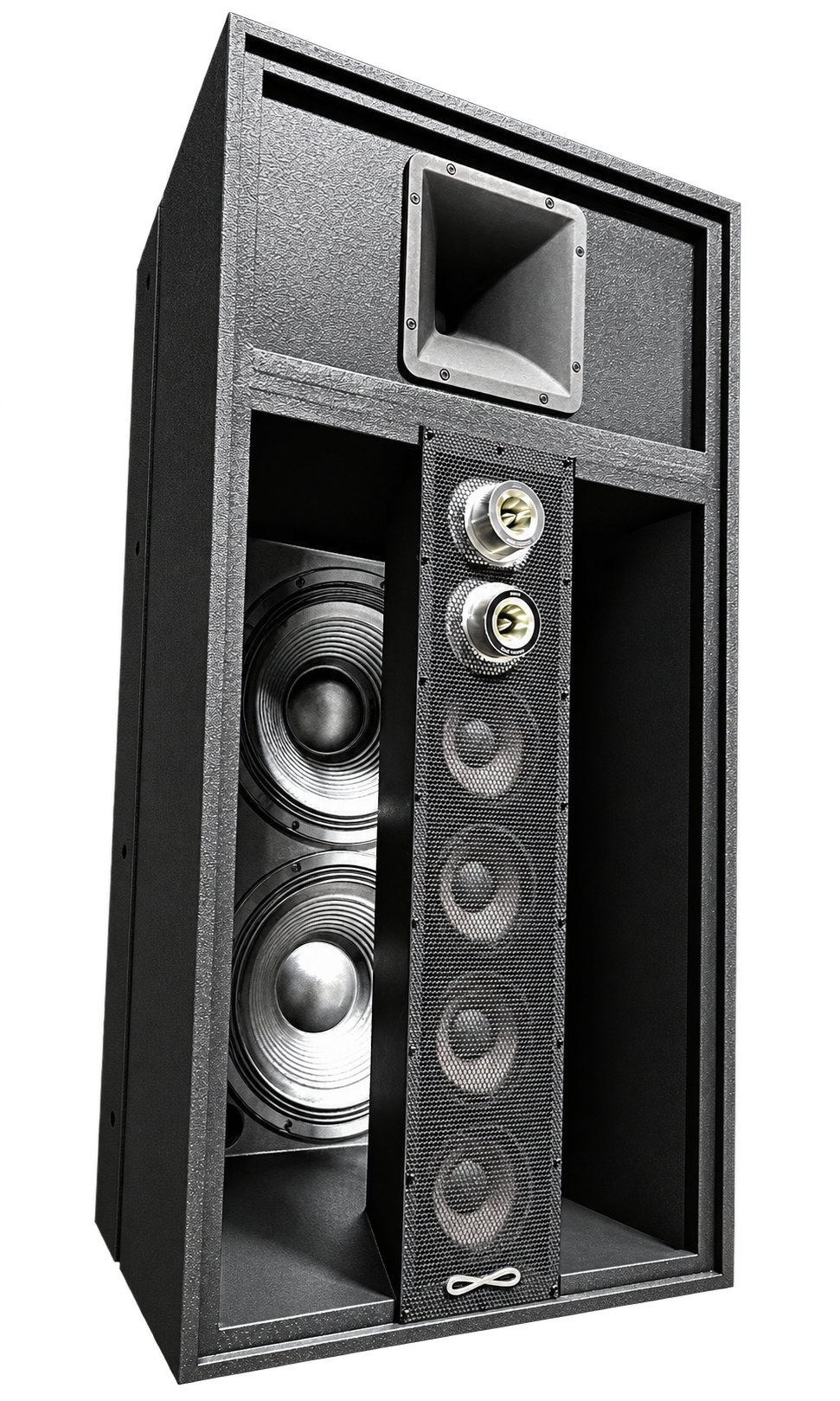 Why line array speakers can miss the mark in nightclubs Infinite large-format nightclub loudspeaker